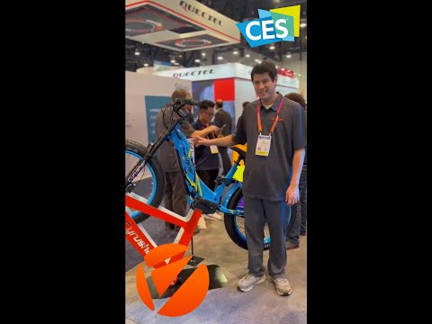 Cyrusher Trax | 2023 CES New step-through ebike! 750W 52V 20Ah