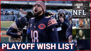 CINEMA: Chicago Bears DESERVE Green Bay Packers in Round 1 & Texans-Steelers MUST EXCITING AFC Game