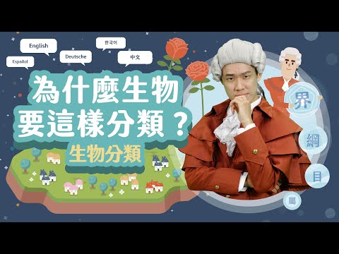 林奈為生物學名訂下的設計理念是？【LIS科學史】（林奈－生物分類） - YouTube