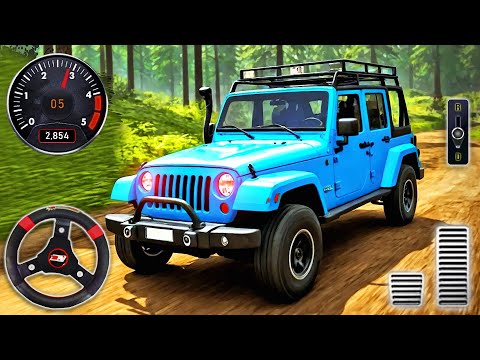 Jeep Offroad Hill Driving - Mountain Car Driving 4X4 - Android GamePlay