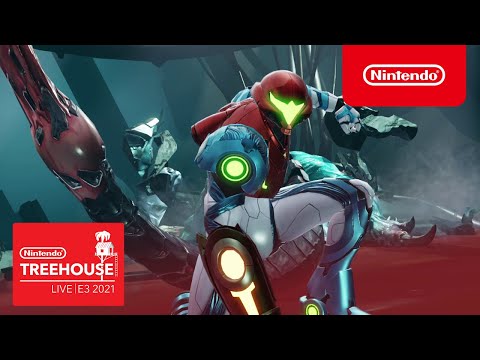 Metroid Dread - Nintendo Treehouse: Live | E3 2021 - Part 2
