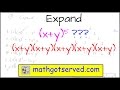 Multiplying Polynomials with Pascal's Triangle