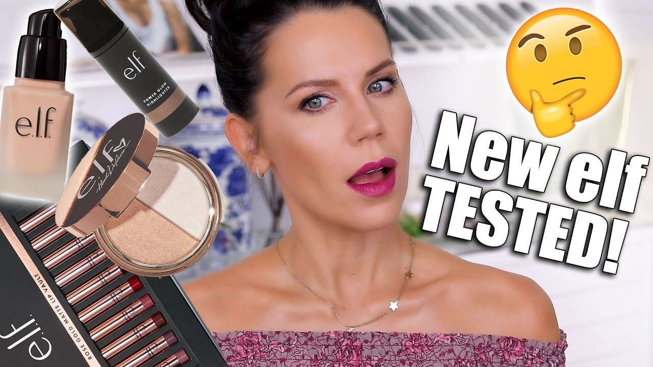 NEW ELF COSMETICS TESTED.