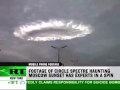 Doomsday sign or UFO? Strange circle in Moscow sky