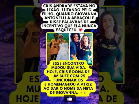 DO LIXÃO AO SUCESSO: CRIS ANDRADE REALIZOU SEU SONHO 🙌🏽💖 #shortsfeed #viralvideo #noticias