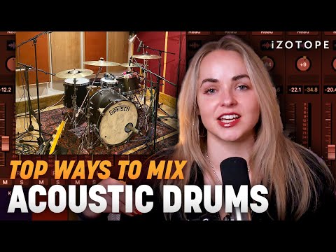 How to mix drums for clarity and impact