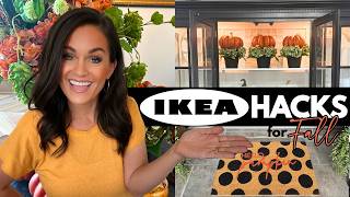 EASY Fall IKEA Hacks into Designer DIY Decor!