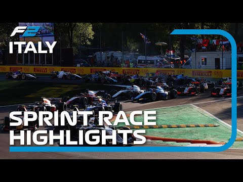 F2 Sprint Race Highlights | 2022 Italian Grand Prix