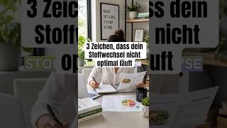 3 Zeichen, dass dein Stoffwechsel nicht optimal läuft.