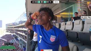 iShowSpeed Reacts To USA’s GOAL Against Bosnia 🤯🇺🇸