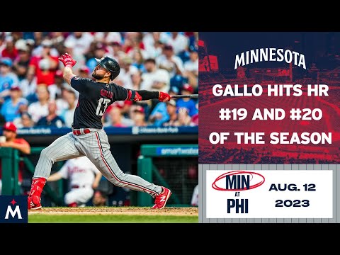 Twins vs. Phillies Game Highlights (8/12/23) | MLB Highlights video clip