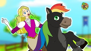 KONDOSAN |🐴😱😈  قصص عربية | قصص | المهر الشرير أسقط سندريلا!
