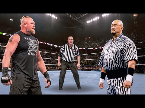 Full Match - Brock Lesnar vs Mr. Fuji - Iron Man Match 2024 | WWE2K Dec 8, 2024