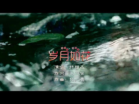 歲月如花-陳雅森-伴奏 KARAOKE