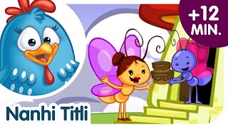 Lil Butterfly 🦋| नन्ही तितली | Hindi Nursery Rhymes | Lottie Dottie Murgi
