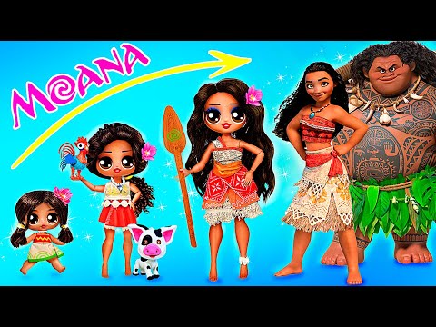 Moana 2 Crescendo! 32 LOL OMG DIYs