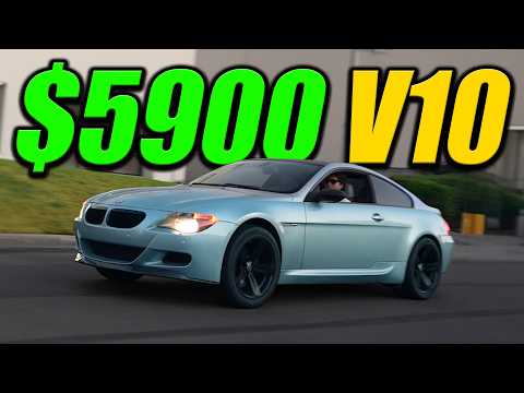 Building a 500HP V10 BMW for Under $7500 and Absolutely Ripping it!