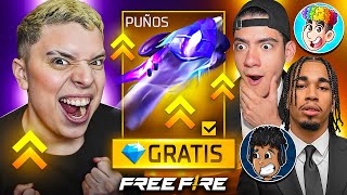 ¡PUÑOS GRATIS EN FREE FIRE! 🔥 DIA 2 Y ULITMA OPORTUNIAD !!🔥 CORRE !!!!