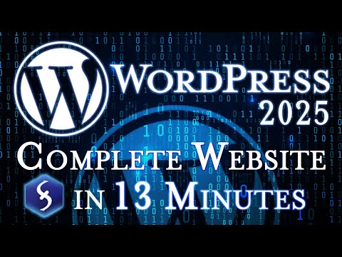 WordPress - Tutorial for Beginners in 12 MINS! [ FREE WEBSITE - 2025 ]