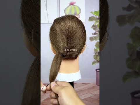 Less than 1 minute to style your hair/머리스타일링하는데 1분도 안걸려요