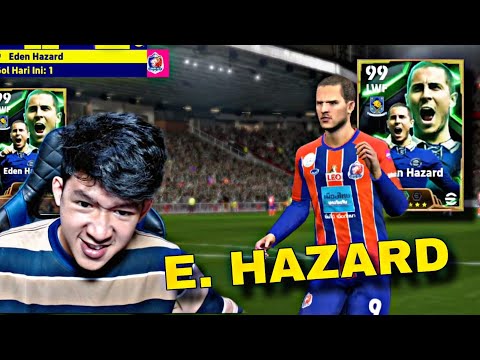 HAZARD DOUBLE BOOSTER! SAMPAI CETAK HATTRICK DIDIVISI! eFootball 2025 Mobile