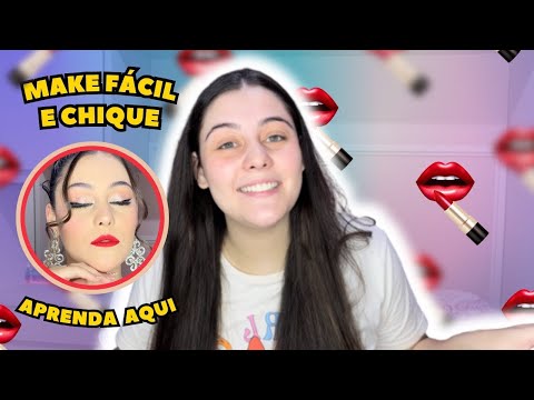 TUTORIAL DE COMO FAZER UMA MAQUIAGEM LINDA *MUITO SIMPLES E FÁCIL | CAROLINA TOSCAN