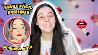TUTORIAL DE COMO FAZER UMA MAQUIAGEM LINDA *MUITO SIMPLES E FÁCIL | CAROLINA TOSCAN