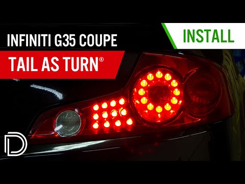 Tail as Turn Signal Kit: G35/G37 Coupe | TRS DD3011