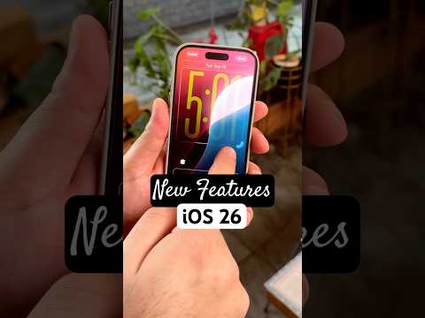 iOS 26 New Features To Check out ! #iOS #FYP