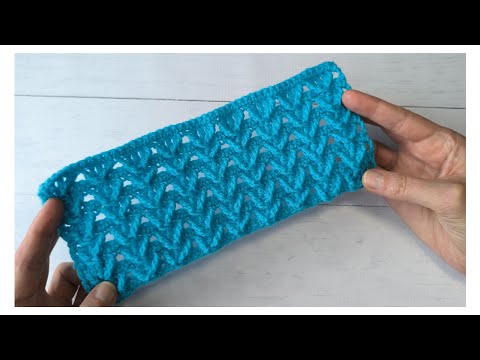 Таким узором жилет свяжется за 2️⃣ дня 😄#вязаниесверой #crochet #вязание