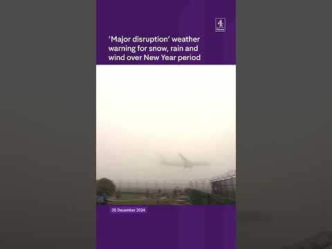 New Year weather warning