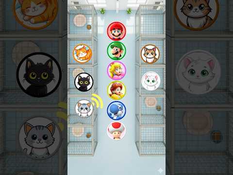 Quem vai adotar o gatinho? Mario vs Luigi