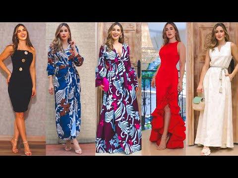 🟢𝐋𝐎𝐎𝐊𝐒 VESTIDOS 𝗘𝗟𝗘𝗚𝗔𝗡𝗧𝗘S Y DIVINOS COMBINACIONES DE MODA 𝐈𝐃𝐄𝐀𝐒 𝐃𝐄 𝐋𝐎𝐎𝐊𝐒 𝗖𝗢𝗡 VESTIDOS  DE MODA😍