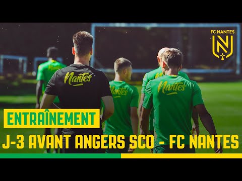 Entraînement : J-3 avant Angers SCO - FC Nantes
