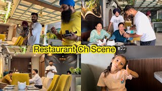 Restaurant Ch Scene 🎬 Ki Karan Gay Sara Tabbar Ee Aa Gia Pizza 🍕 Khan 😋