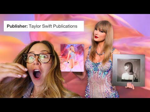 TAYLOR SWIFT ERAS TOURBOOK & ANTHOLOGY VINYL REACTION