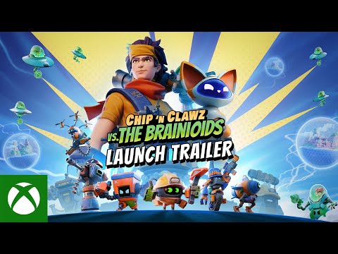 Chip 'n Clawz vs. The Brainioids | Launch Trailer