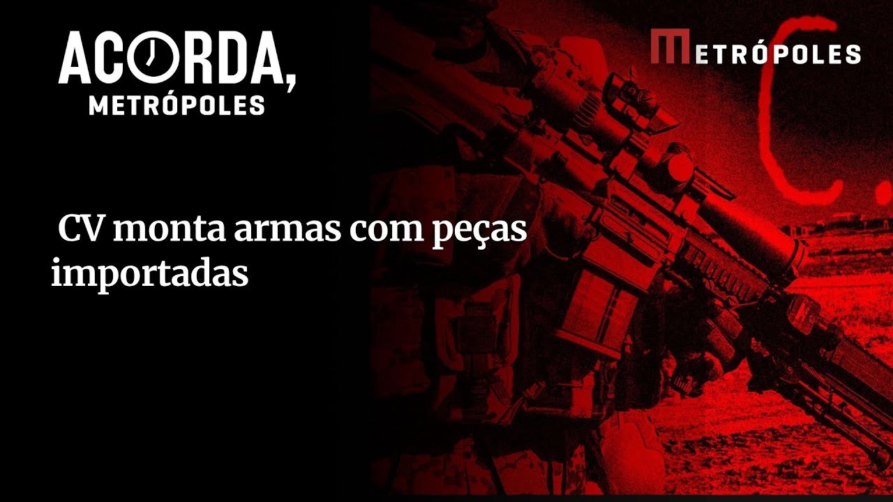 Fuzis Frankenstein: peças dos EUA montam arsenal bélico do CV no Rio