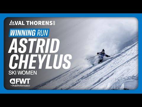 Ski Women Winning Run I 2025 Val Thorens Pro