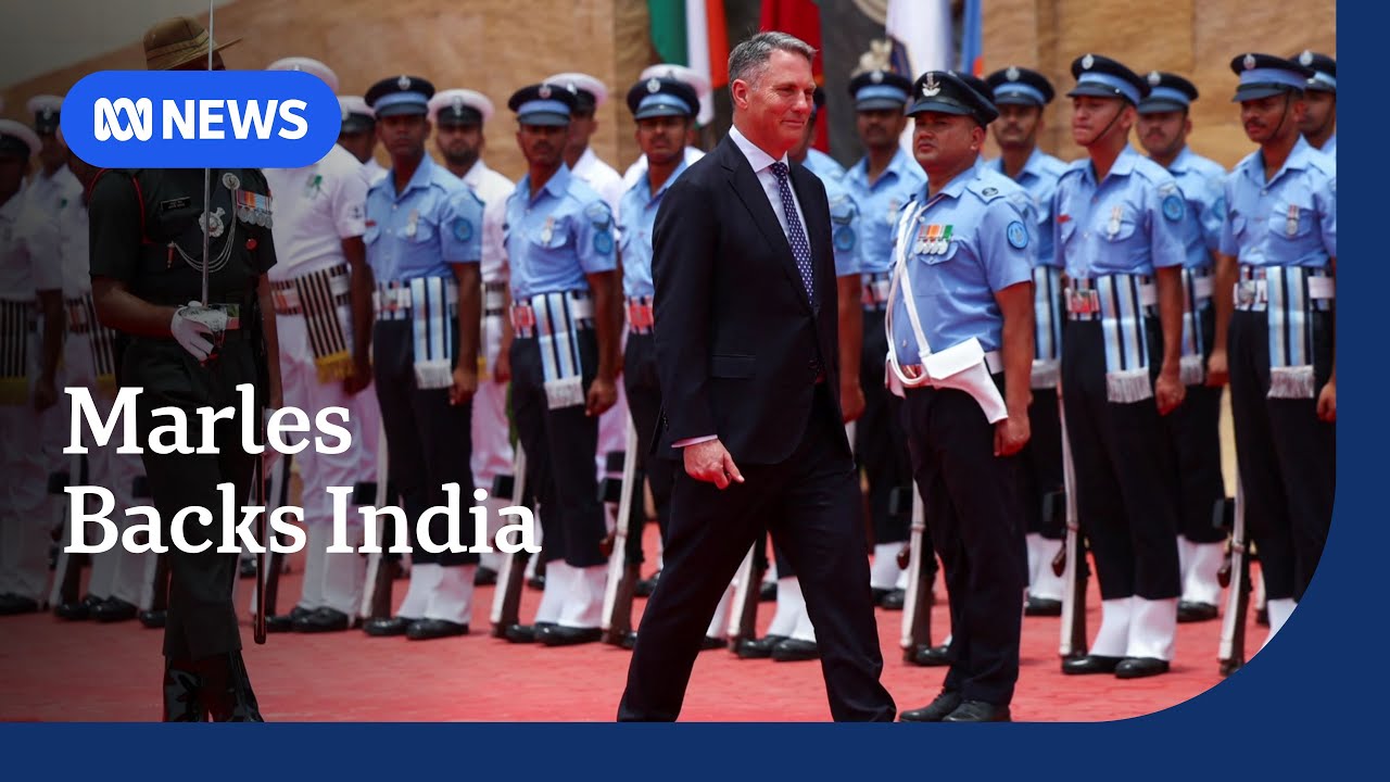 Australia’s Deputy PM praises Indian leadership on Kashmir | ABC NEWS