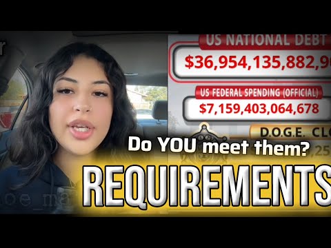 REQUIREMENTS [Do YOU meet them?]