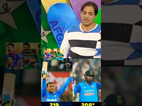 Rohit Sharma Want People Forgot Verinder Sehwag Shoaib Akhtar