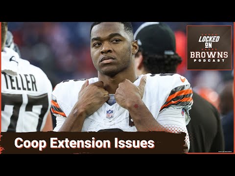 Cleveland Browns and Amari Cooper having issues with a contract extension