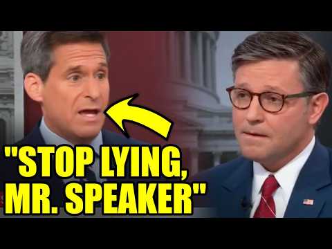 MAGA Mike Johnson HUMILIATED After CNN Host FACT CHECKS HIM Live