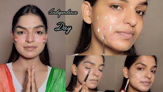 Independence day special 🇮🇳 // makeup tutorial 