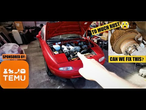 Unboxing TEMU tools! Miata Restoration - Part 3