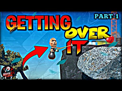 Playing Getting Over It 🤯 Hardest Game Ever ||@Mental Insaan || 😎 #shorts #trending