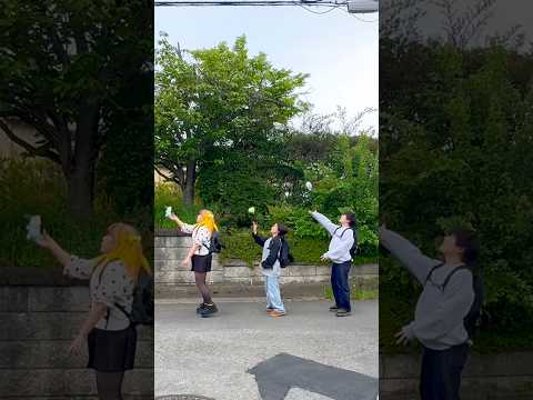 一発撮りで奇跡のキャッチしてみたら凄いことになったww#shorts