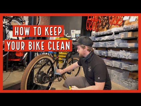How to clean your electric bike without damaging it