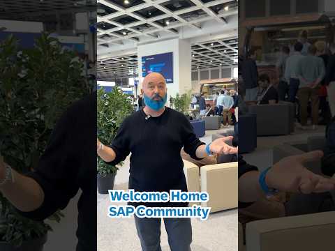 Take a quick tour of the SAP Community Clubhouse with me at #SAPTechEd #community community.sap.com